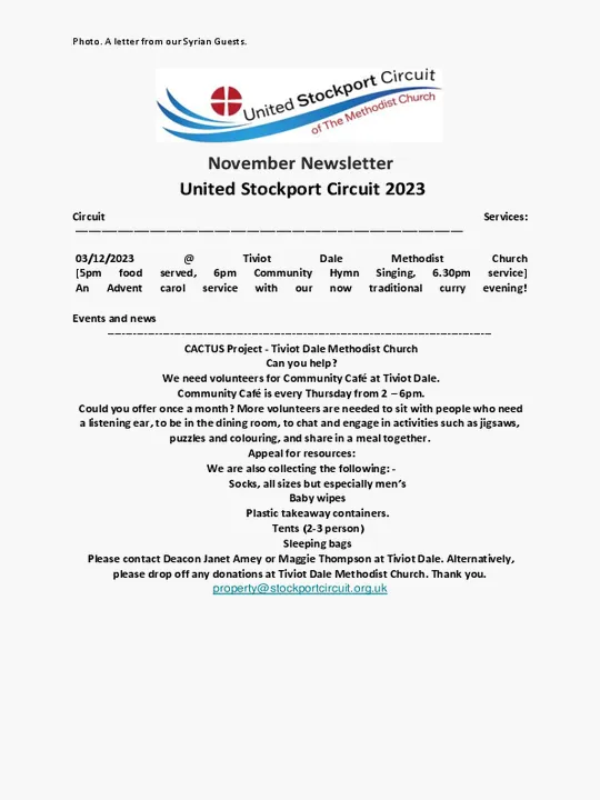 December Newsletter  2023