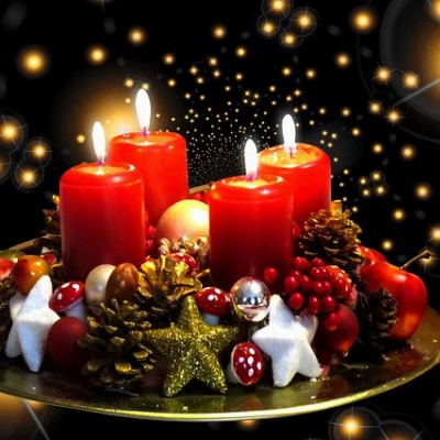Advent candles