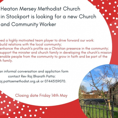Heaton Mersey Community worker advert